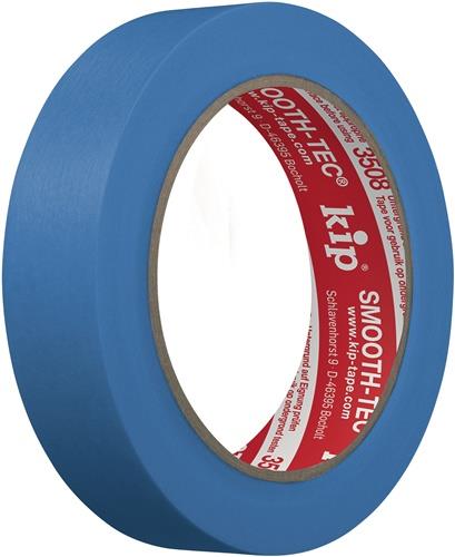 KIP Glattkreppband 3508 SMOOTH-TEC® glatt blau L.50m B.24mm KIP