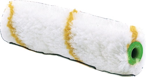 Kleinflächenwalze Gelbfaden B.100mm Florhöhe 12mm Kern-D.15mm 10 St./Packung