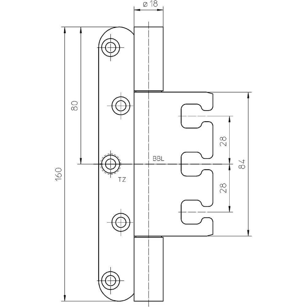 SIMONSWERK Objektband VARIANT® VX 7939/160 18-3