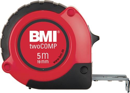 BMI Taschenrollbandmaß twoComp L.10m B.30mm mm/mm EG II ABS Automatic SB BMI