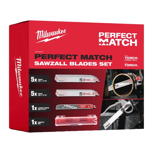 MILWAUKEE Säbelsägeblätter Perfect Match 11-tlg