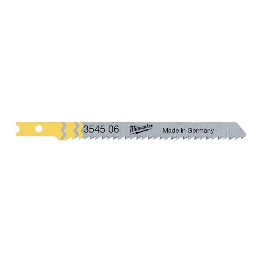 MILWAUKEE 75 x 2,5 mm Stichsägeblatt U-Aufnahme Holz