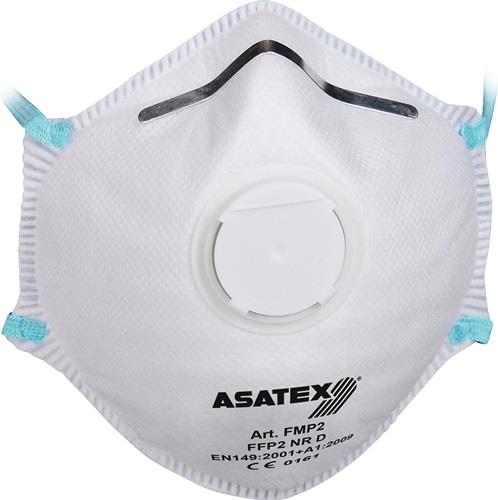 ASATEX Atemschutzmaske FFP 2/V NR D m.Ausatemventil ASATEX