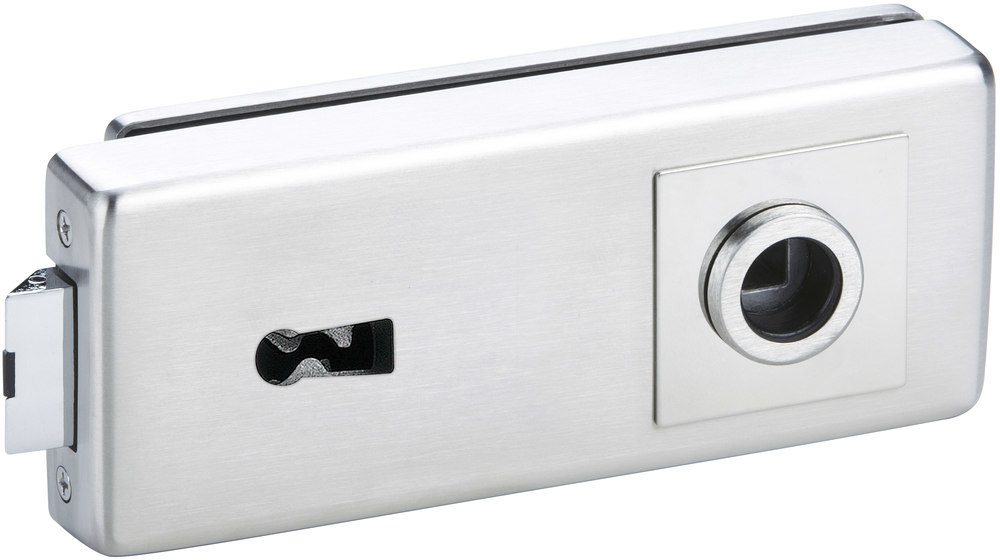 HERMAT Ganzglastürschloss GENOVA 6082.BIC, Edelstahl