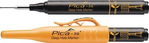 PICA Tieflochmarker Pica-Ink schwarz m.Teleskopspitze PICA