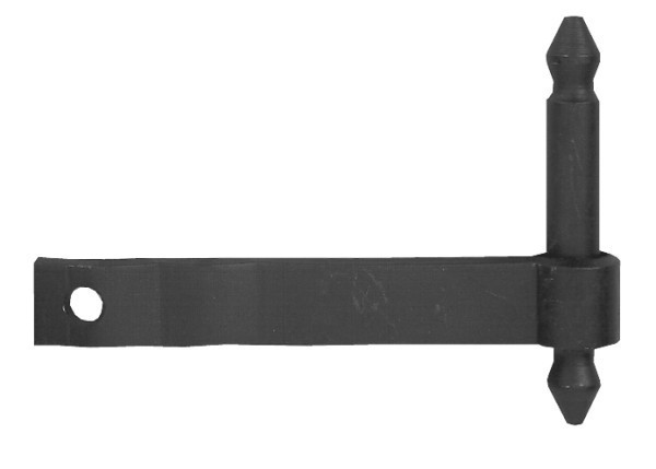 POLLMANN Haken F 544 R, verzinkt Duplex-schwarz eingefärbt (PZ)