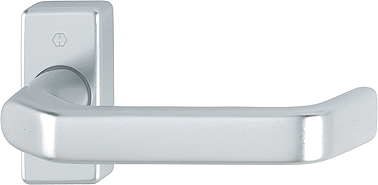 HOPPE® Drücker-Halbgarnitur ohne Schlüsselrosette Liverpool 1313G/44, VK8, ohne Stütznocken, Aluminium, 3591416