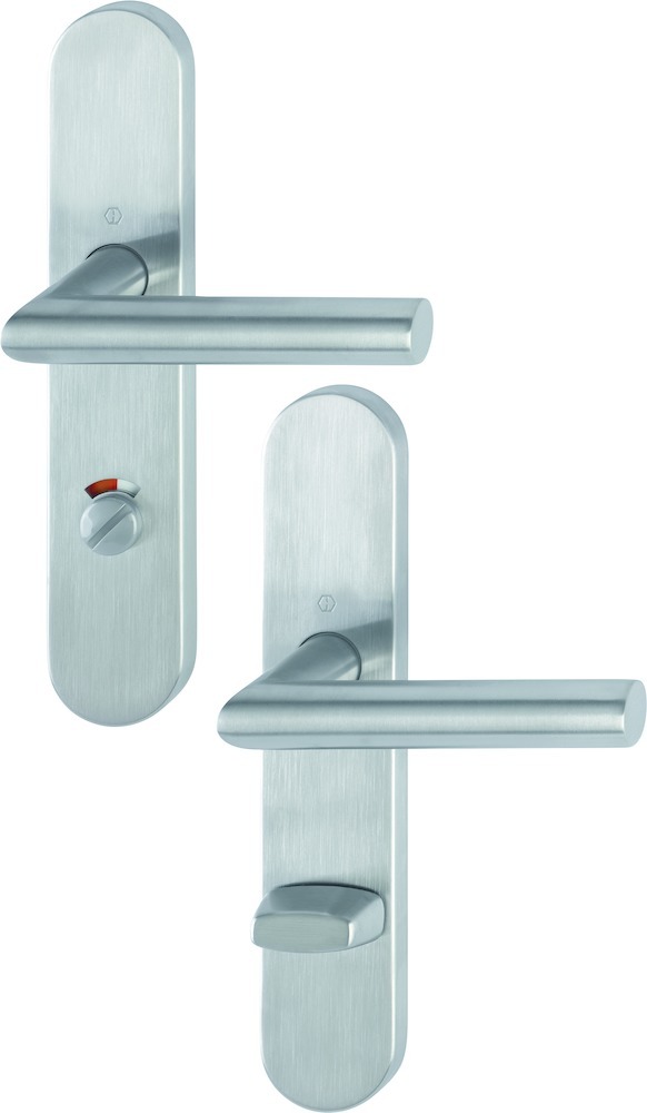 HOPPE® Drückergarnitur mit Langschild Amsterdam E1400/353H, Edelstahl, 11536081 HOPPE® Drückergarnitur mit Langschild Amsterdam E1400/353H, Edelstahl, 11536081