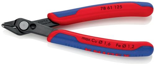 KNIPEX Elektronik-Seitenschneider Super-Knips® L.125mm Spezialwerkzeugstahl brün.KNIPEX