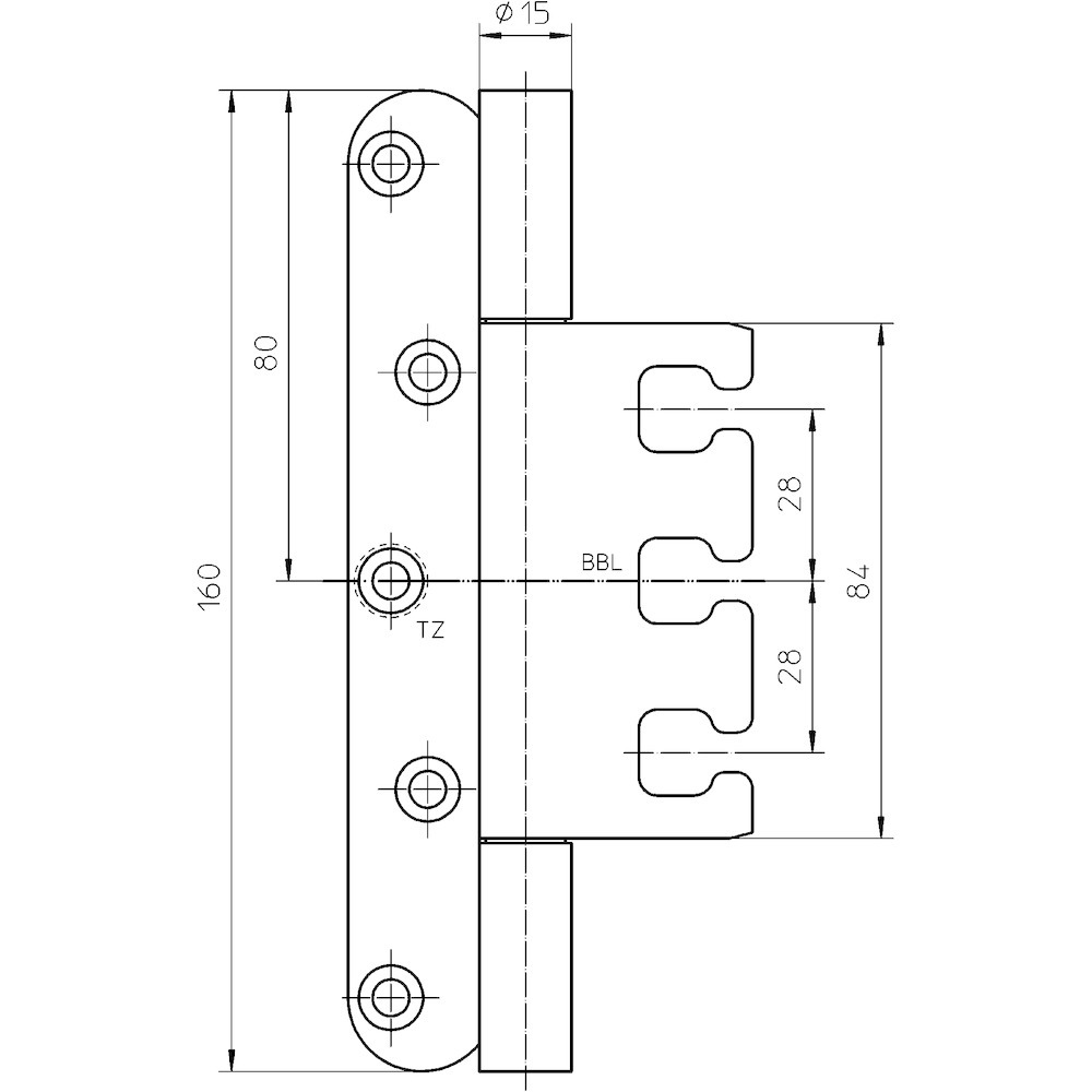 SIMONSWERK Objektband VARIANT® VX 7939/160 Planum