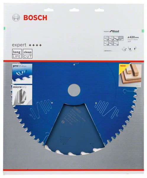 BOSCH Kreissägeblatt Expert for Wood, 420 x 30 x 3,5 mm, 28