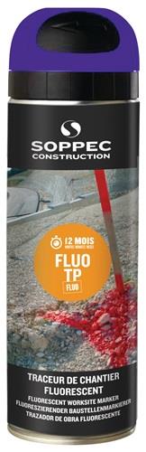 SOPPEC Baustellenmarkierspray FLUO TP neonblau 500ml Spraydose SOPPEC