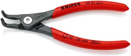 KNIPEX Außensicherungsringzange A 11 f.Wellen D.10-25mm 90Grad gew.L.130mm KNIPEX