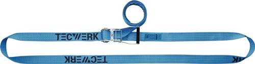 TECWERK Zurrgurt DIN EN 12195-2 L.6m B.25mm m.Ratsche LC U 800 daN TECWERK