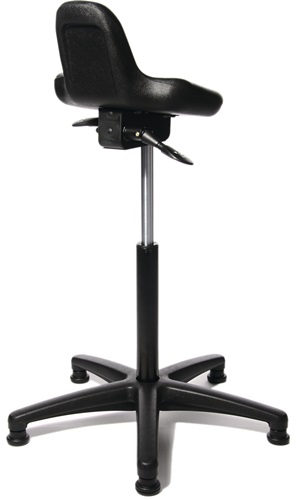 TOPSTAR Stehhilfe Integralschaum Sitz-H.550-810mm STA schwarz TOPSTAR TOPSTAR Stehhilfe Integralschaum Sitz-H.550-810mm STA schwarz TOPSTAR