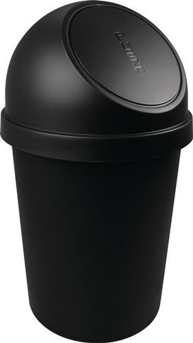 HELIT Abfallbehälter H700xØ403mm 45l schwarz HELIT