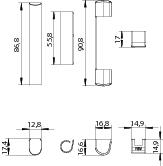 WINKHAUS Kappenset für Baukastensystem ACTIVP.DK,