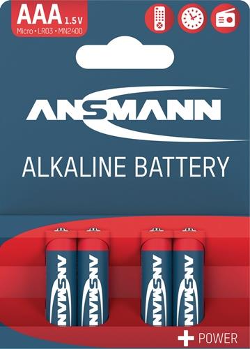 ANSMANN Batterie 1,5 V AAA-AM4-Micro 1200 mAh LR03 4903 4 St./Bl.ANSMANN