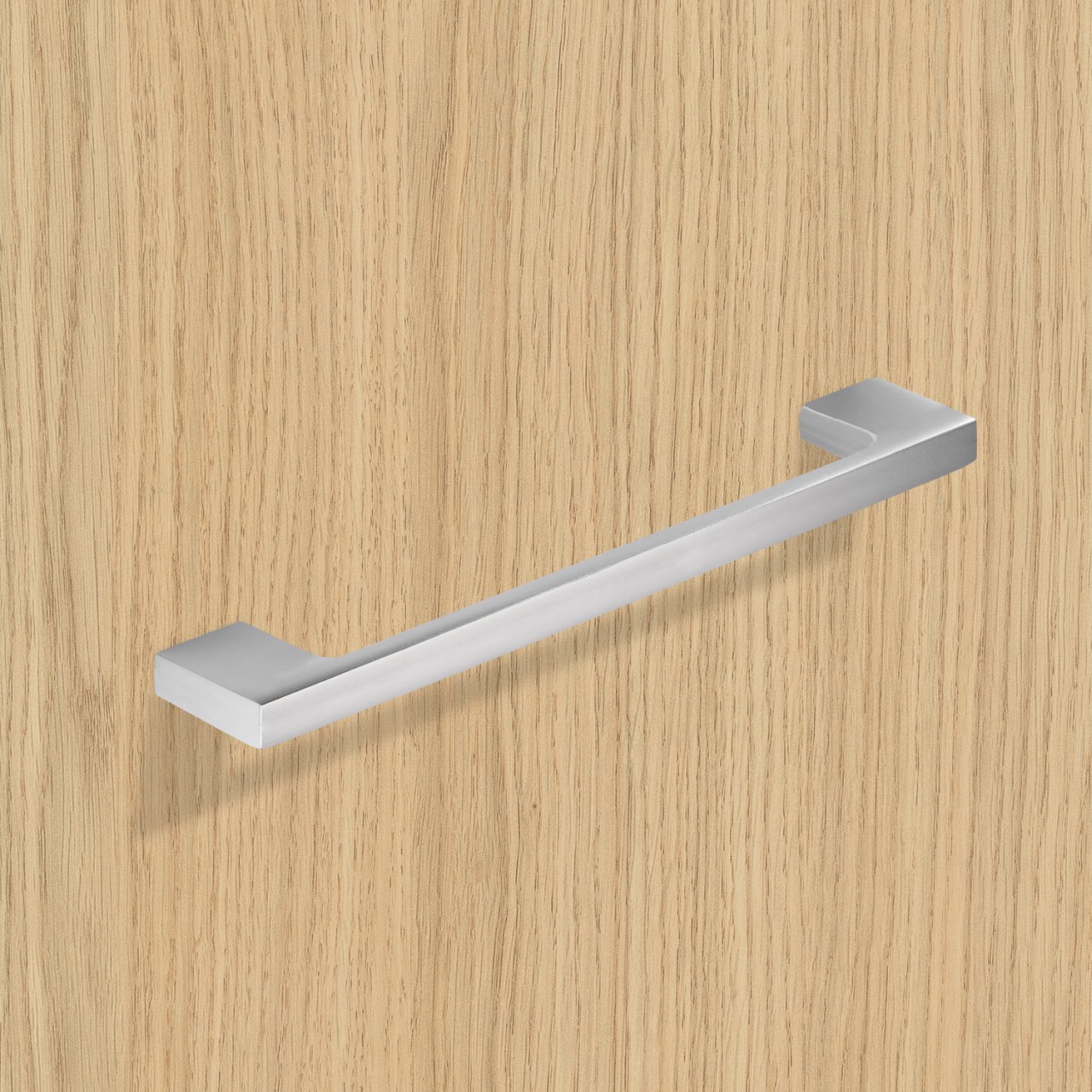 HETTICH Griff Belluno, •–• 160 / 192 mm, L 200 mm, B 9 mm, H 30 mm, Verchromt matt, 43502 HETTICH Griff Belluno, •–• 160 / 192 mm, L 200 mm, B 9 mm, H 30 mm, Verchromt matt, 43502
