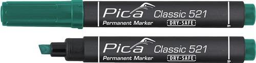 PICA Permanentmarker Classic grün Strich-B.2-6mm Keilspitze PICA