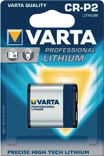 VARTA Batterie ULTRA Lithium 6 V CRP2 1450 mAh CR-P2 6204 1 St./Bl.VARTA