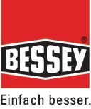 BESSEY BAS Spannhöhe 97mm A.60mm m.AL-Druckschuh offen Bessey