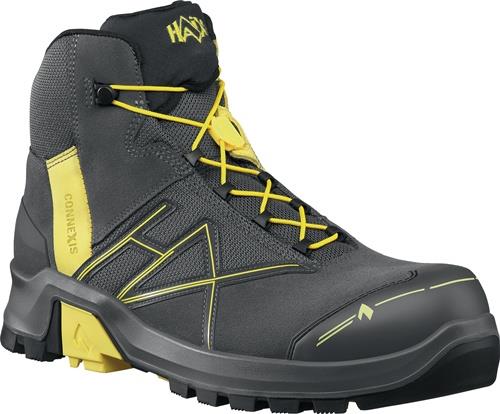 HAIX Sicherheitsstiefel CONNEXIS Safety+ Gr.6,5 (40) grau/gelb S3 EN ISO 20345:2011