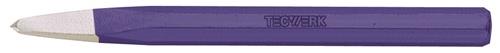 TECWERK Fliesenmeißel spitz Schaft-Q.8mm 100mm CV-Stahl TECWERK