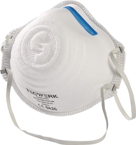 TECWERK Atemschutzmaske Snake FFP2 o.Ausatemventil TECWERK