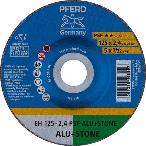 PFERD Trennscheibe EHT PSF ALU+STONE D125x2,4mm gekr.Bohr.125mm PFERD