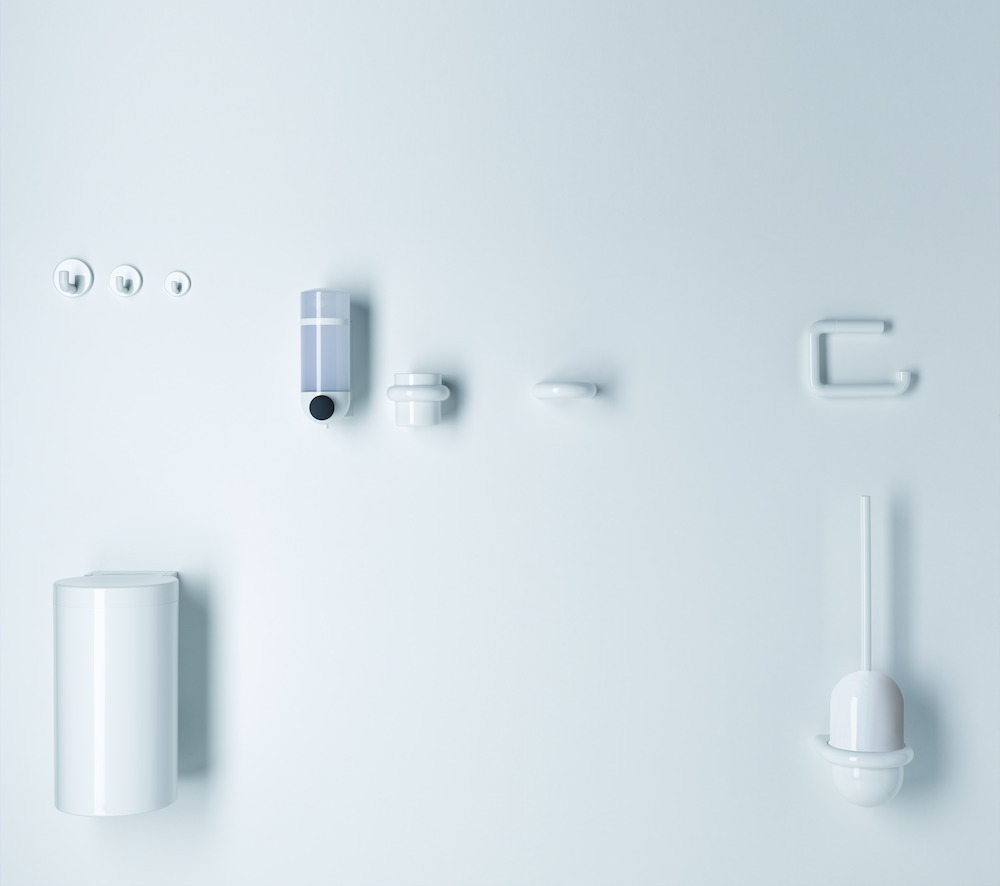 HEWI Wandhaken 477.90.010, Polyamid, 477.90.010 86