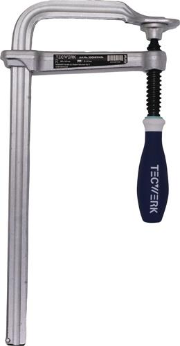 TECWERK Ganzstahlschraubzwinge Spann-W.300mm A.140mm 3-K-Griff TECWERK