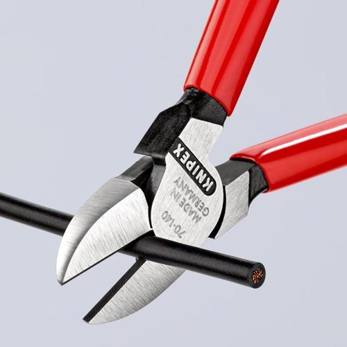 KNIPEX Seitenschneider L.140mm Kopf pol.Ku.-Überzug KNIPEX KNIPEX Seitenschneider L.140mm Kopf pol.Ku.-Überzug KNIPEX
