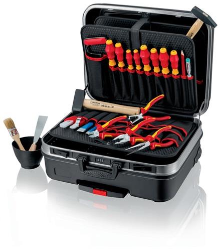 KNIPEX Werkzeugsortiment BIG Basic Move Elektro 24-tlg.im Hartschalenkoffer