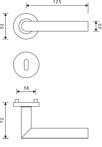 HDM Professional Wohnraumgarnitur Gehrungs-Form Klasse 3