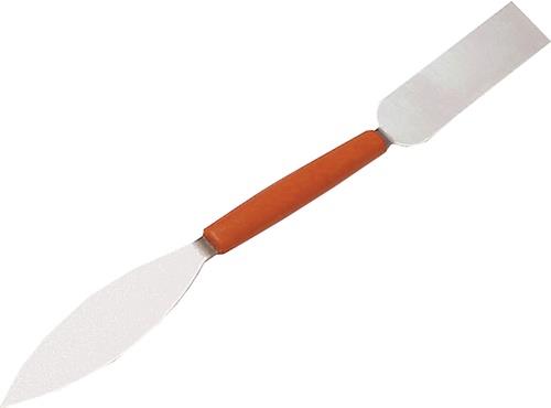 Stukkateureisen rostfreier Edelstahl, Kunststoffgriff rostfreier Edelstahl rot HAROMAC