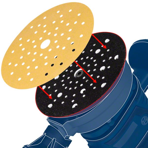 BOSCH EXPERT N477 SCM Scheibe für Winkelschleifer, 115 x 22 mm, grob, 25-tlg.. Für kleine Winkelschleifer