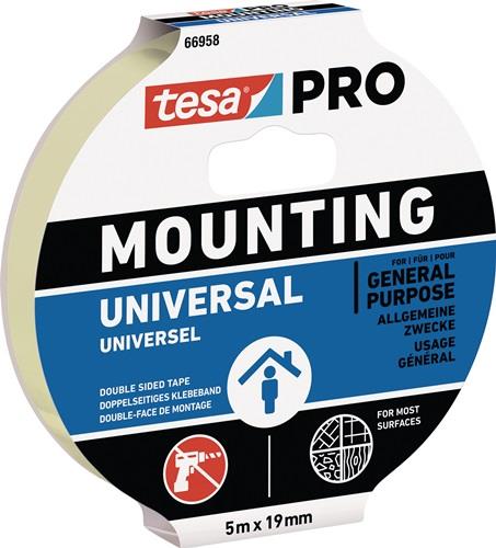 TESA Montageband Mounting PRO Univ.66958 weiß L.5m B.19mm TESA