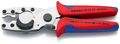 KNIPEX Rohrschneider f.Rohre D.12-25/18-35mm L.210mm Chrom-Vanadin-Elektrostahl KNIPEX