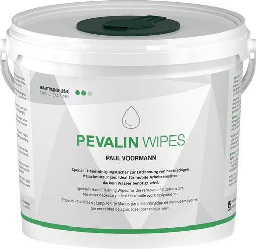 PAUL VOORMANN Reinigungstuch Pevalin Wipes silikonfrei,pH-neutral 150 St.Eimer PAUL VOORMANN