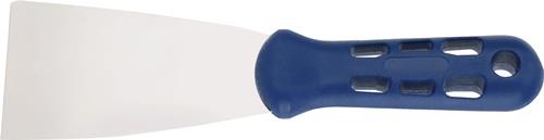 TECWERK Malerspachtel B.40mm hochglanz-poliert Ku.flachoval,blau TECWERK