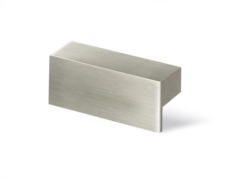 HETTICH Griff Trani, •–• 32, L 52 mm, B 26 mm, H 16 mm, Aluminium eloxiert, 9995437