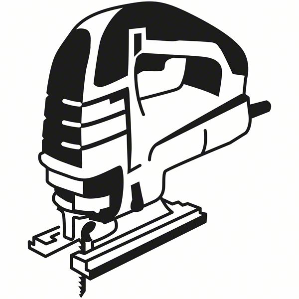 BOSCH EXPERT ‘Laminate Clean’ T128 BHM Stichsägeblatt, 3 Stück. Für Stichsägen