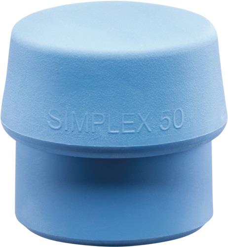 HALDER Schonhammerkopf SIMPLEX Kopf-Ø 30mm TPE-soft blau weich HALDER