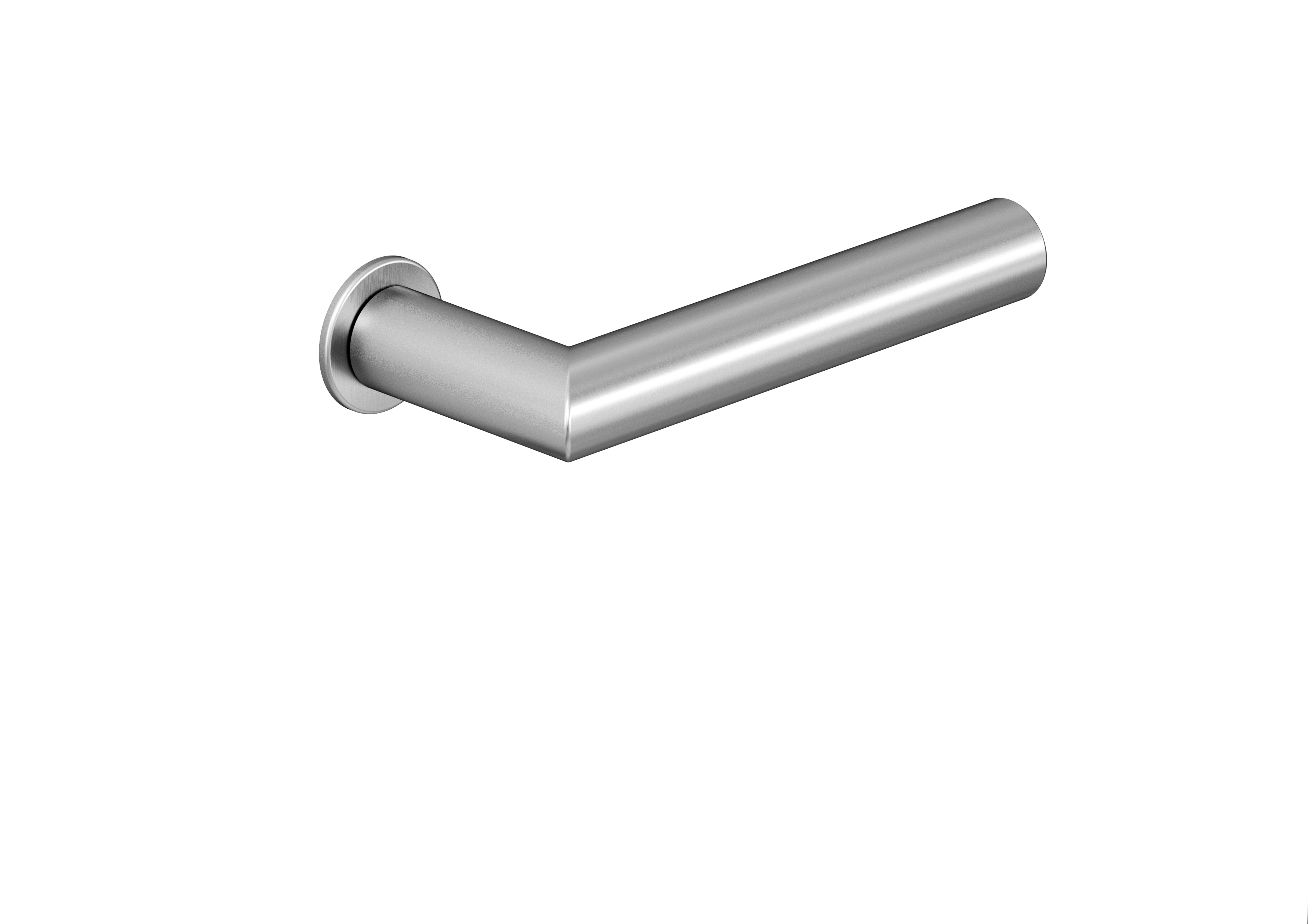 HEWI Türdrückergarnitur, System 162, Vierkant 8, Türstärke 40, Edelstahl matt geschliffen