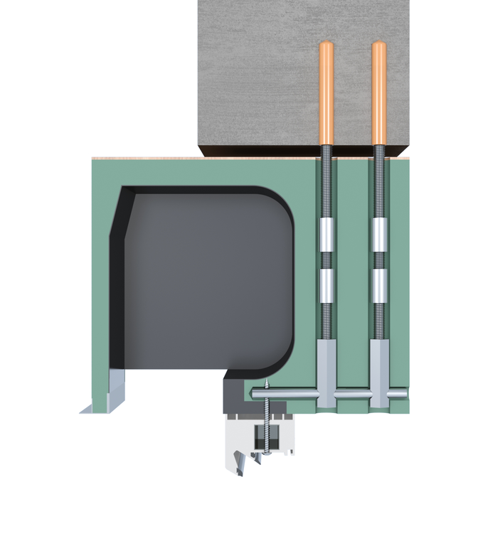 KNELSEN RK-Fest-RA-16x460