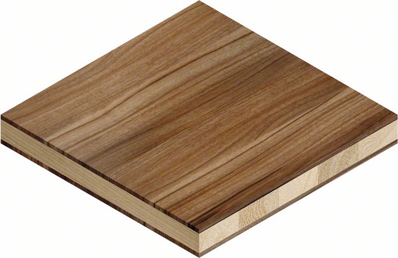 BOSCH EXPERT ‘Wood 2-side clean’ T 308 BO Stichsägeblatt, 5 Stück. Für Stichsägen