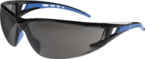 PROFIT Schutzbrille Falcon 2 EN 166 Bügel blau,Scheibe getönt PC