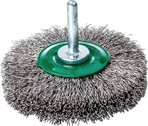 LESSMANN Rundbürste D.50mm Drahtstärke 0,3mm VA 11mm 15000min-¹
