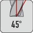 PROMAT Schaftfräser DIN 6527L Typ NF-UNI D.12mm VHM TiAlN 45Grad HB Z.4 lang PROMAT PROMAT Schaftfräser DIN 6527L Typ NF-UNI D.12mm VHM TiAlN 45Grad HB Z.4 lang PROMAT
